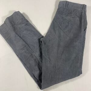 Vintage Sear & Roebuck Pants Men’s grey Corduroy Zipper USA